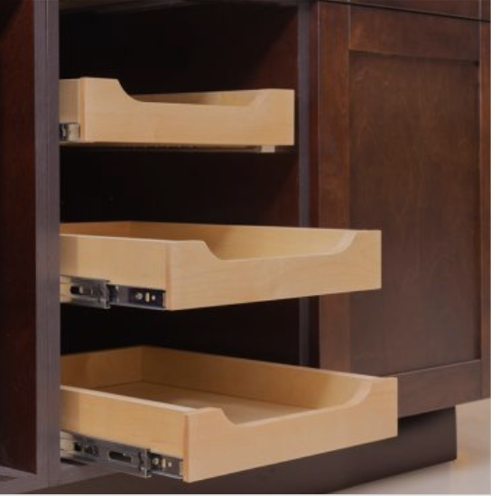 How To Save Cabinet Space With Stylish Filler Organizers - The RTA Store