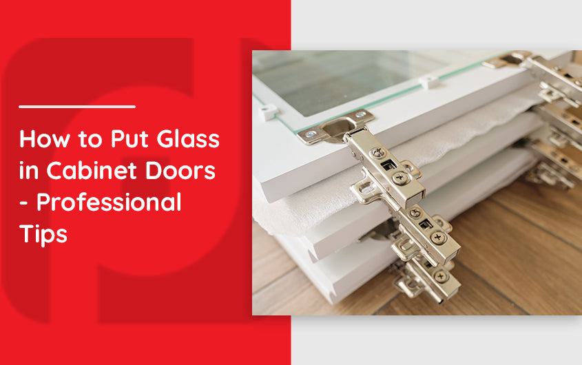 How to Put Glass in Cabinet Doors