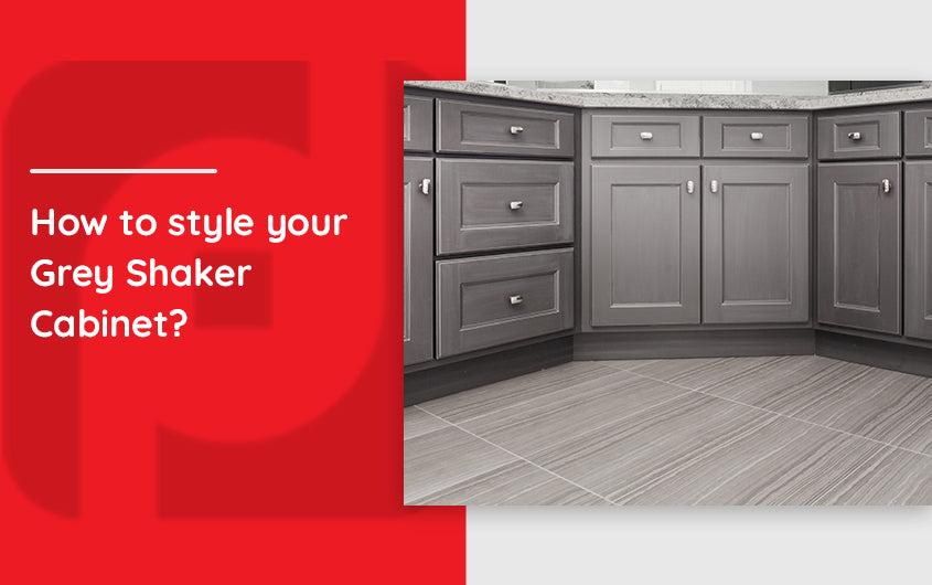 How to Style Your Grey Shaker Cabinet