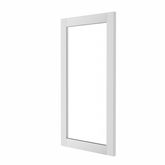 Single Shaker White Glass Door (DOOR ONLY)