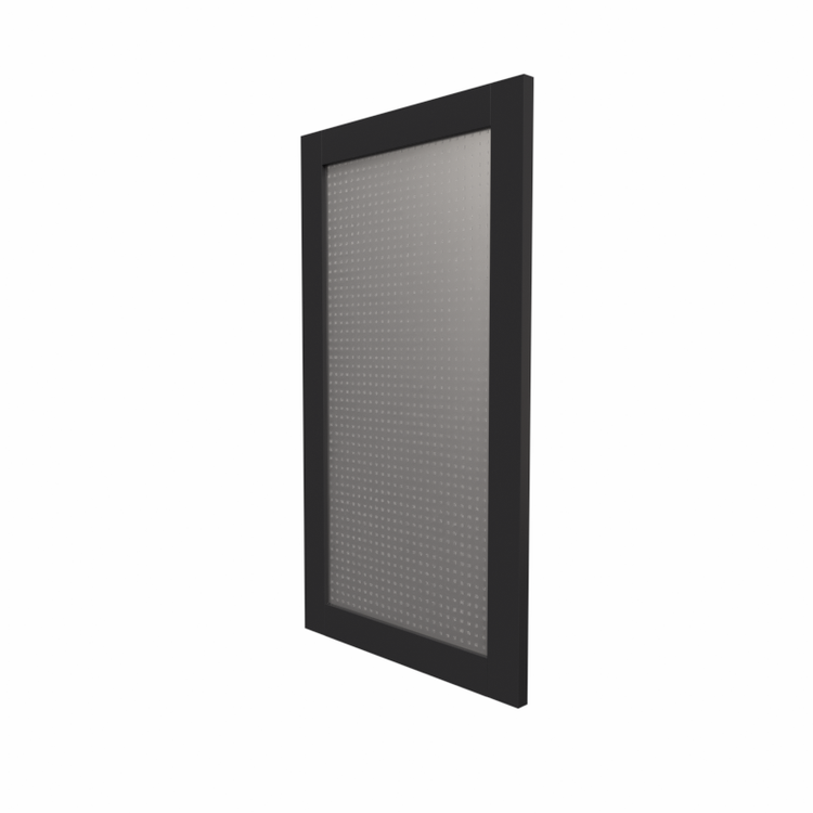 Single Shaker Espresso Glass Door (DOOR ONLY)