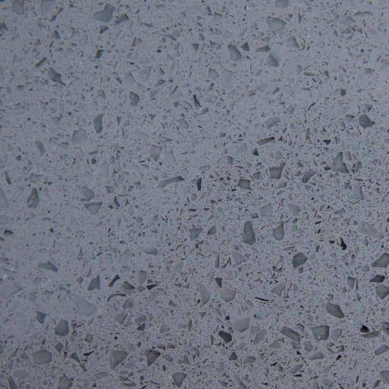 Closeup view of the Metallic Grey RTA vanity countertop texture